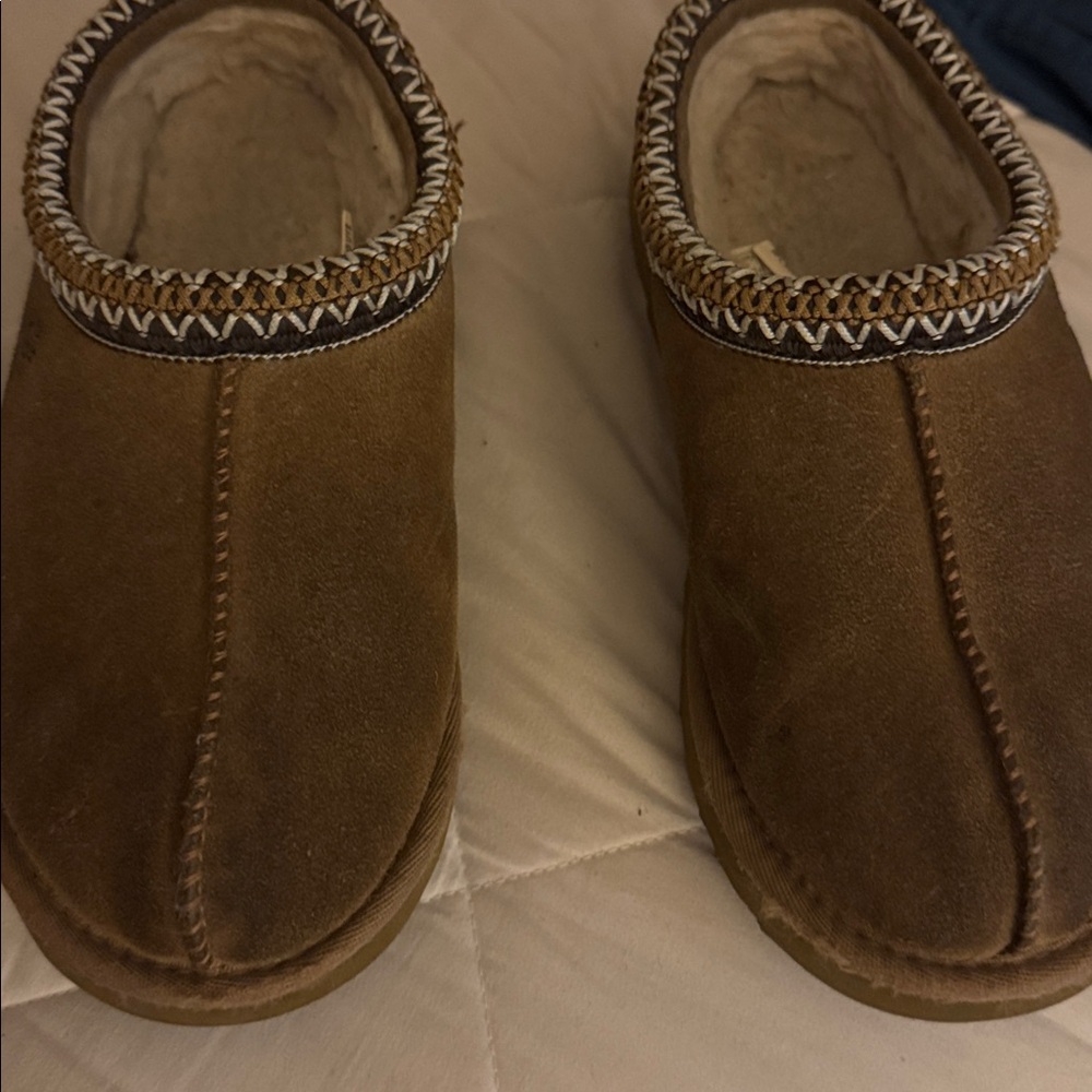 UGG Brown Suede Mules